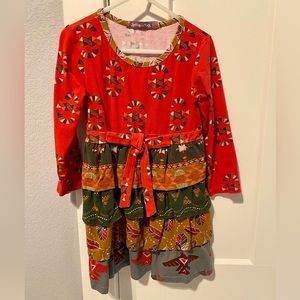 Jelly the Pug dress tribal print collection